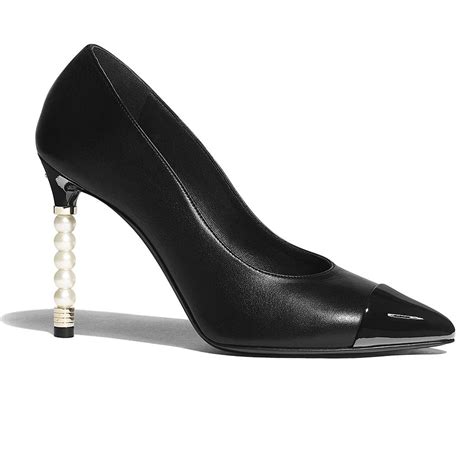 chanel pump shoes with block heel|pump chanel shoes women.